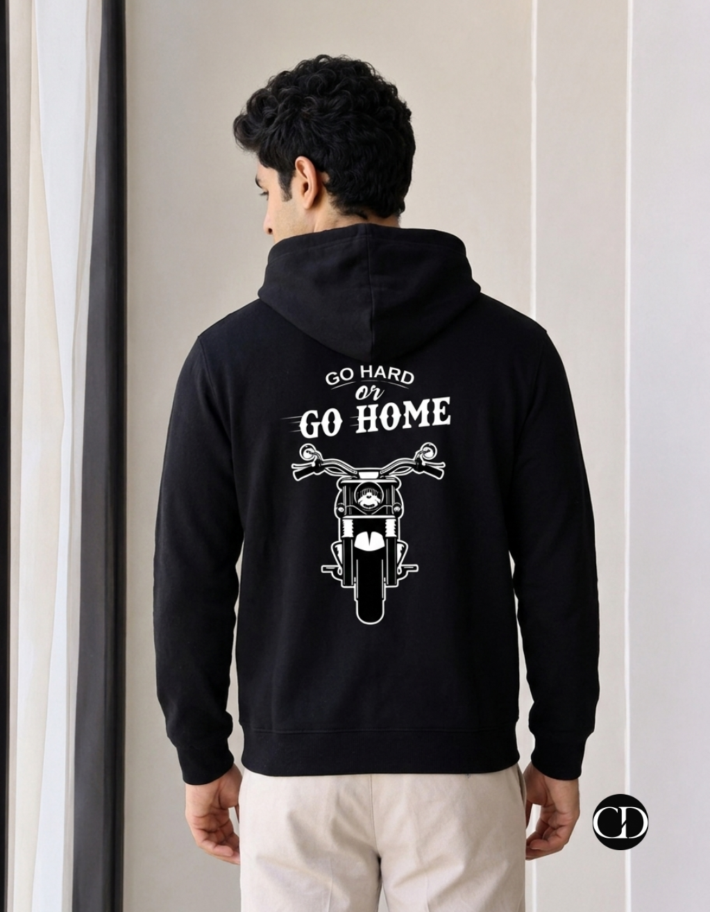 Go Hard or Go Home - Premium Streetwear Unisex Hoodie